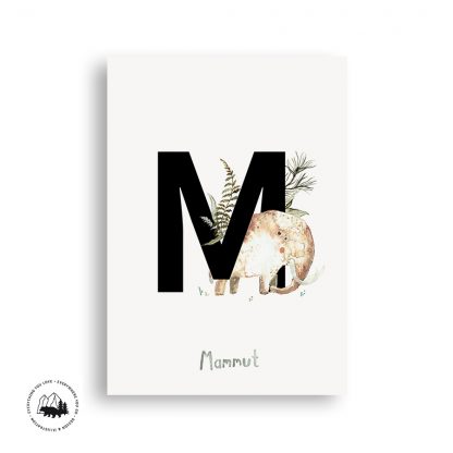 Buchstabenpostkarten_Ansicht_Mammut_klein
