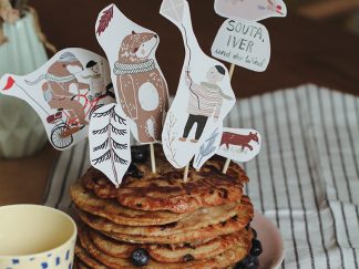Souta, Iver und der Wind | DIY Bastelset Kuchenstecker