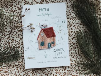 Souta, Iver und der Wind / Haus / Patch zum Aufbügeln