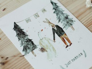 Just married | Postkarte