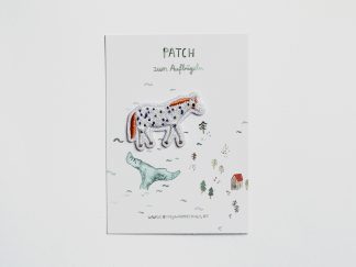 Kleiner Onkel / Patch zum Aufbügeln oder Aufnähen