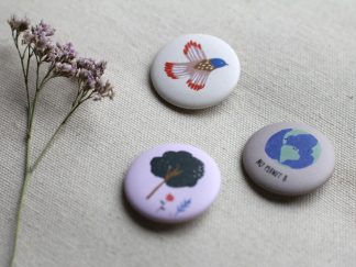 Button Set Save the planet