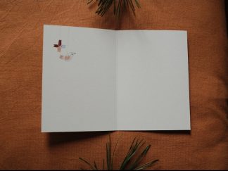 Weihnachtsfeierlichkeiten | Klappkarte mit Umschlag