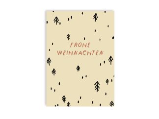 Frohe Weihnachten | Postkarte