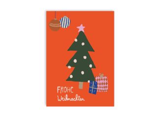 Frohe Weihnachten | Postkarte
