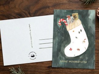 Frohe Weihnachten | Postkarte