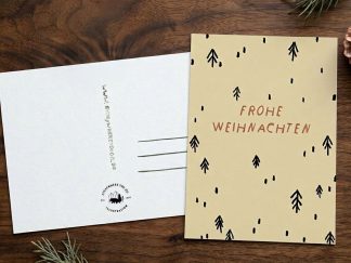 Frohe Weihnachten | Postkarte